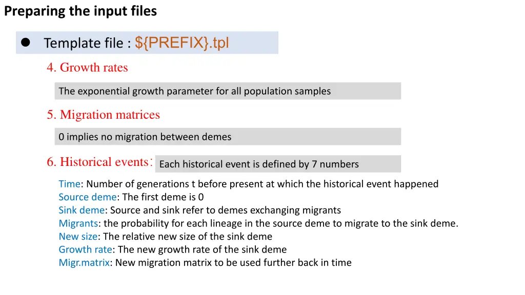 preparing the input files 3