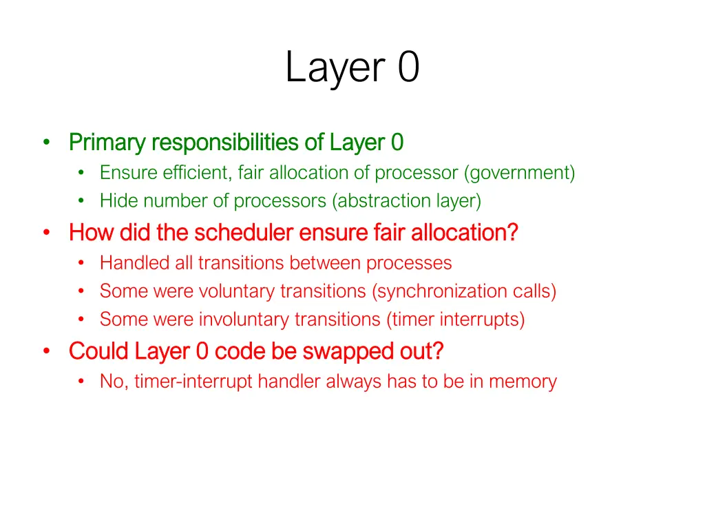 layer 0