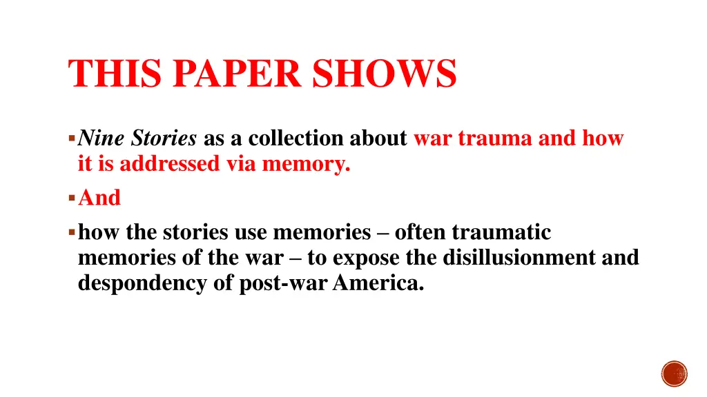 this paper shows