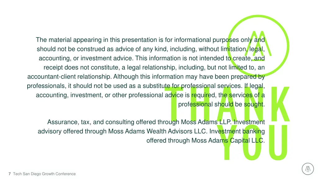 the material appearing in this presentation