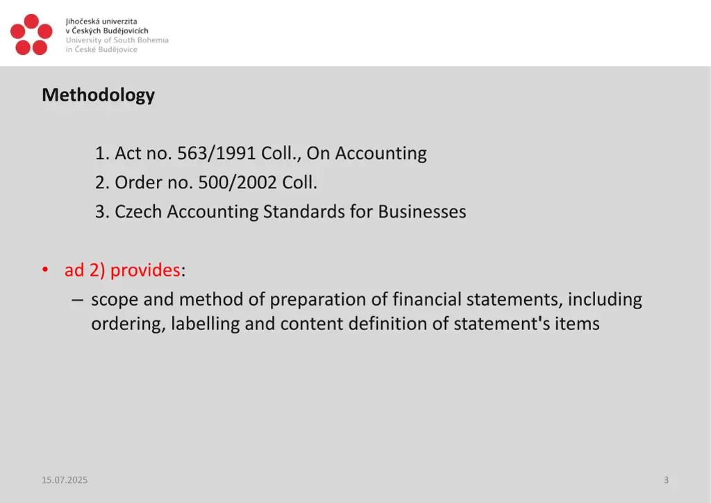 methodology