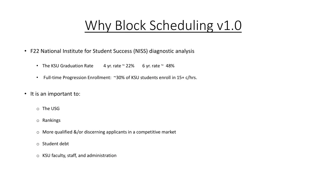 why block scheduling v1 0