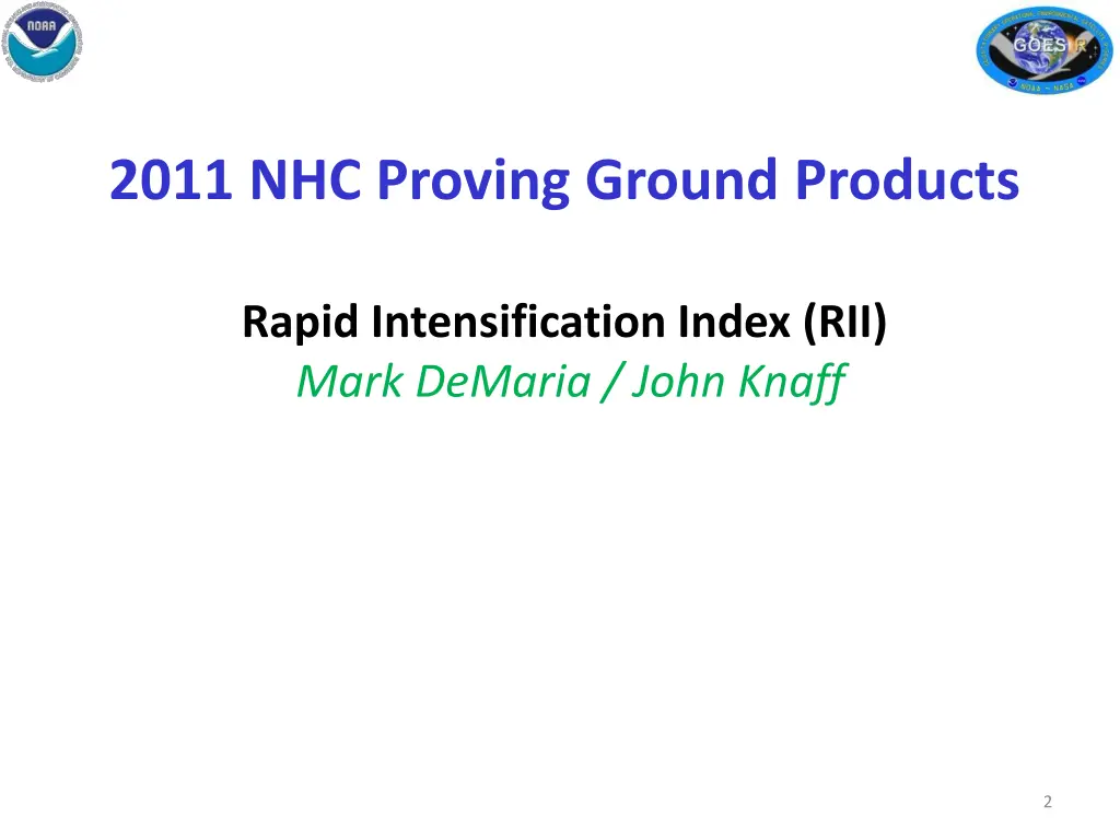 2011 nhc proving ground products