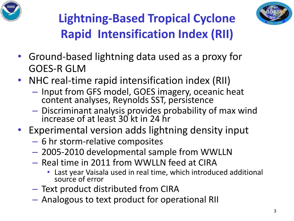 lightning based tropical cyclone rapid