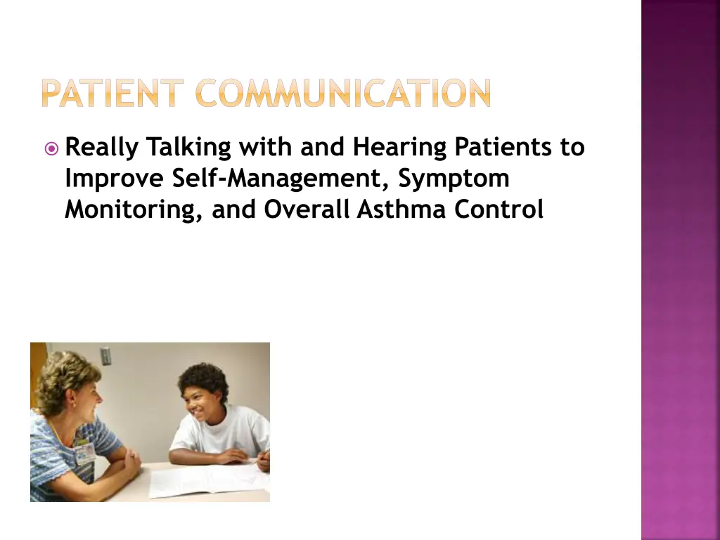 patient communication