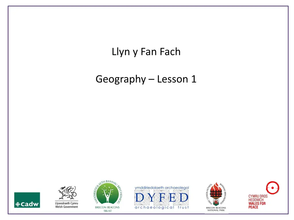 llyn y fan fach