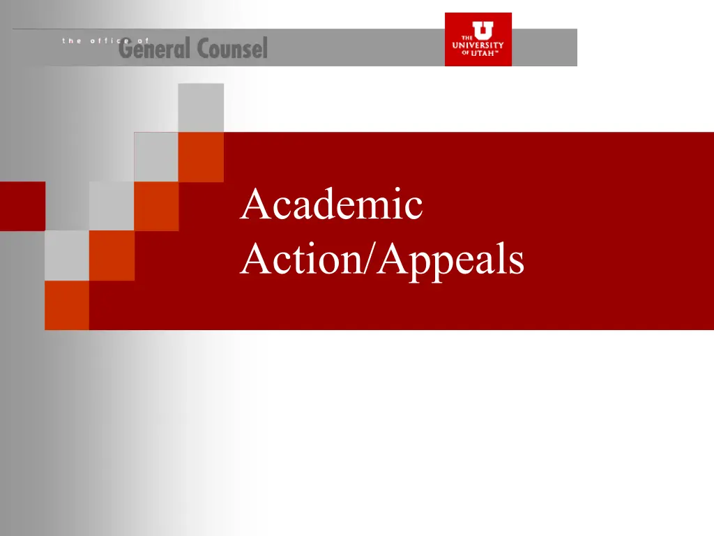 academic action appeals