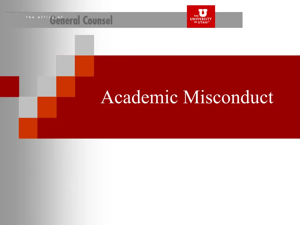 academic misconduct