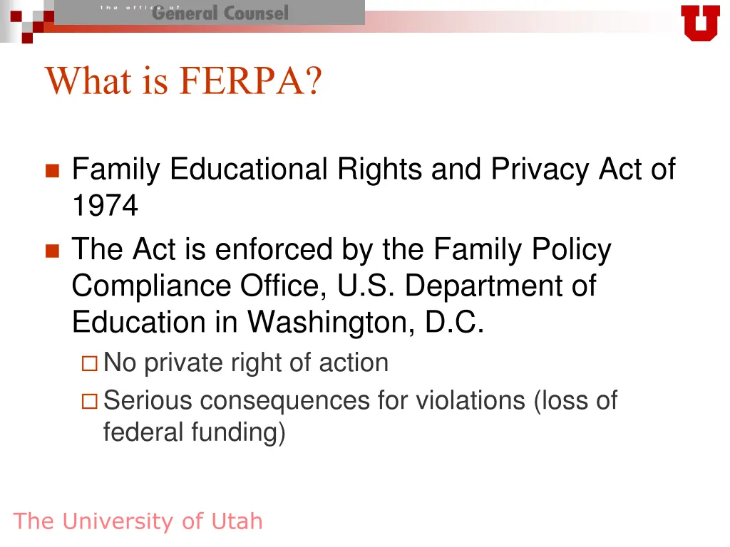 what is ferpa