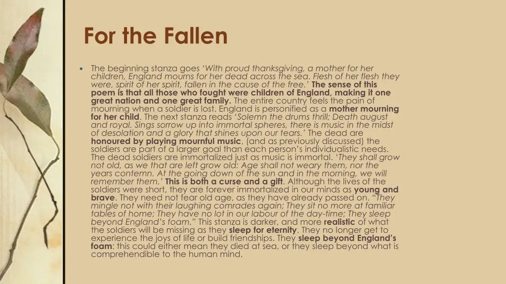 for the fallen 2