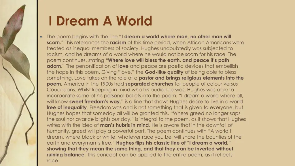 i dream a world 1