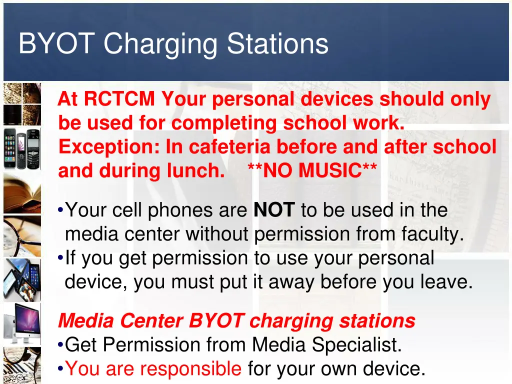 byot charging stations