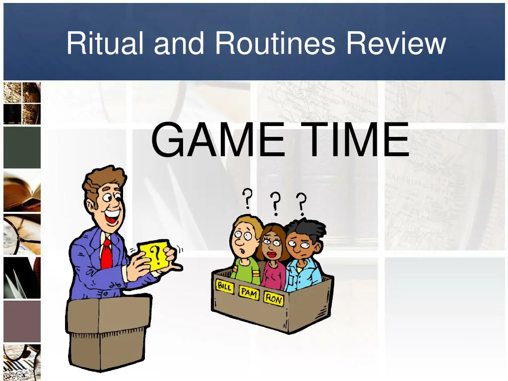 ritual and routines review