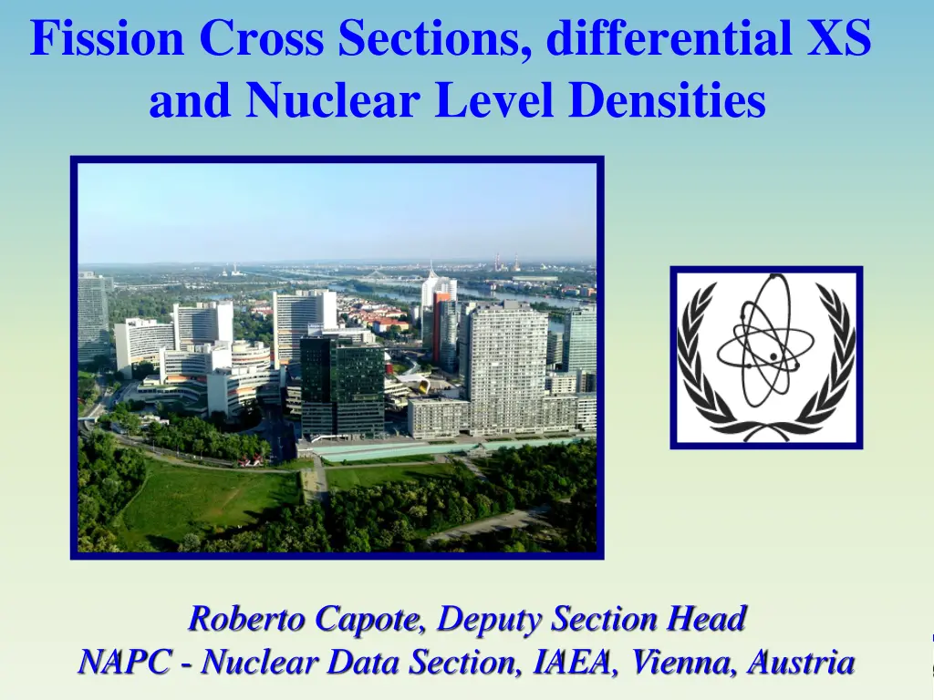 fission cross sections differential