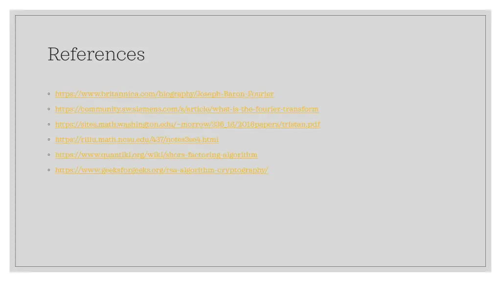 references