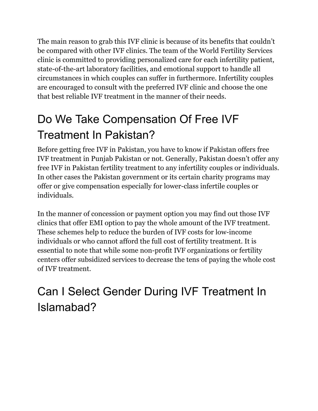 the main reason to grab this ivf clinic