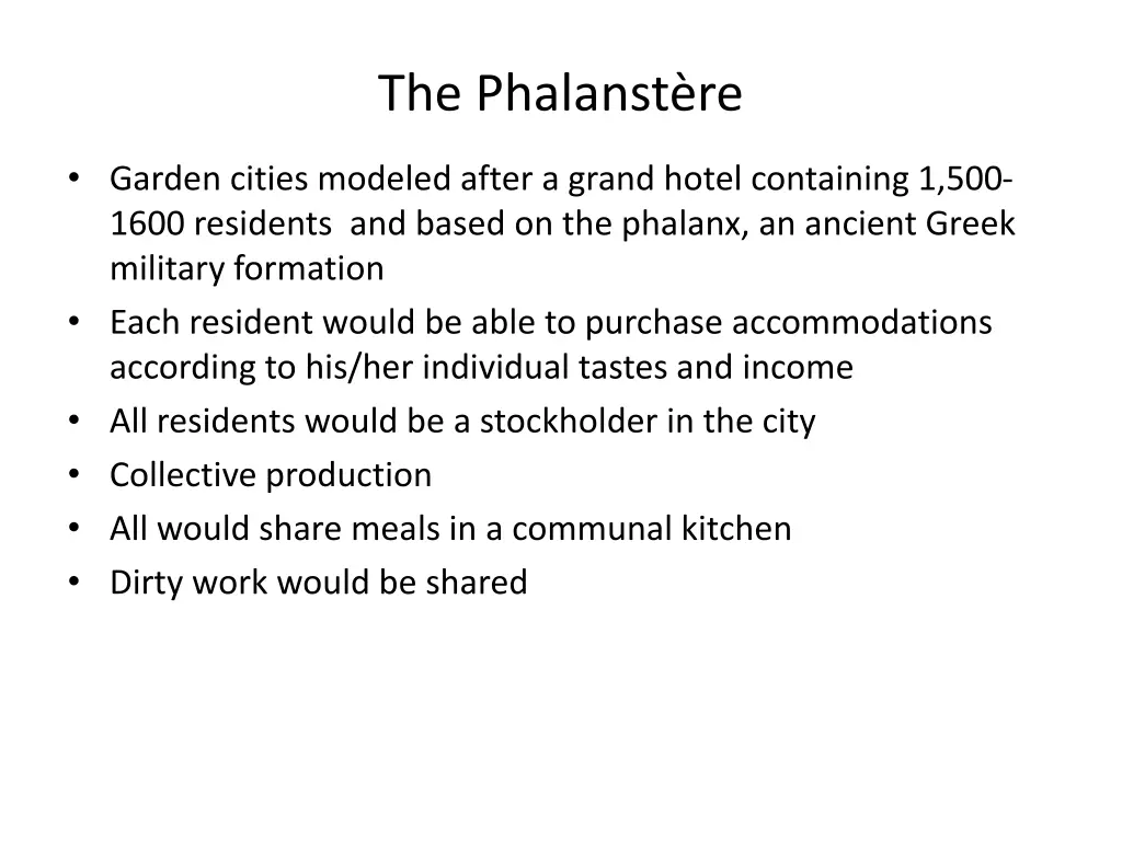 the phalanst re