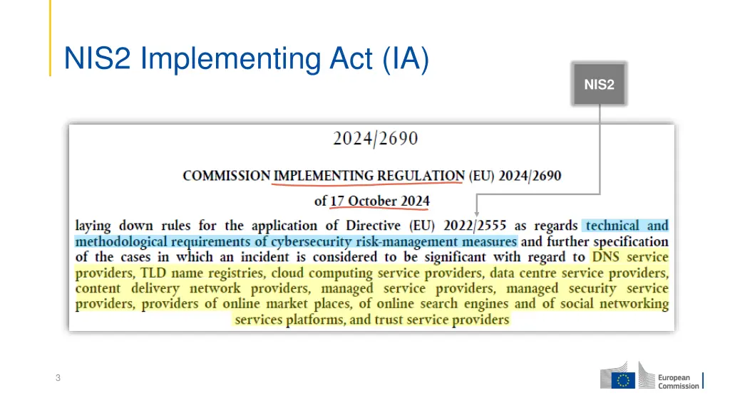 nis2 implementing act ia