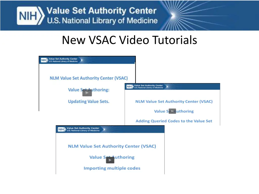 new vsac video tutorials