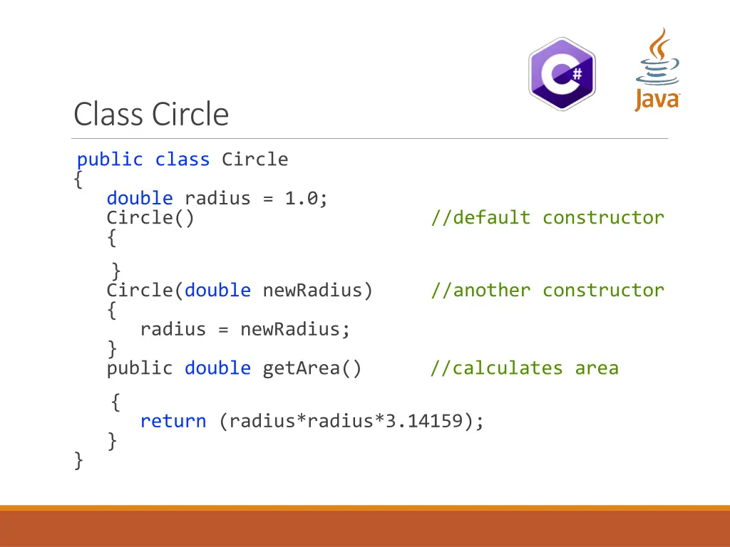class circle