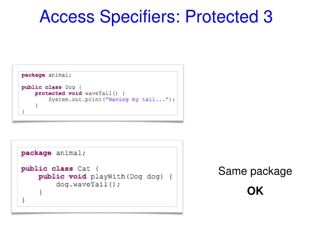 access specifiers protected 3