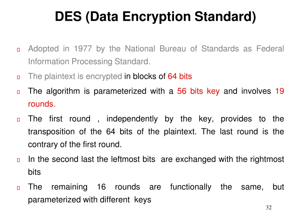 des data encryption standard
