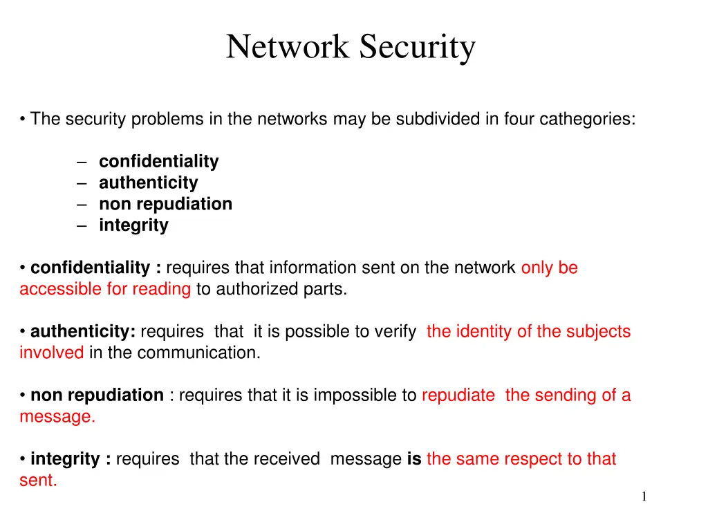 network security