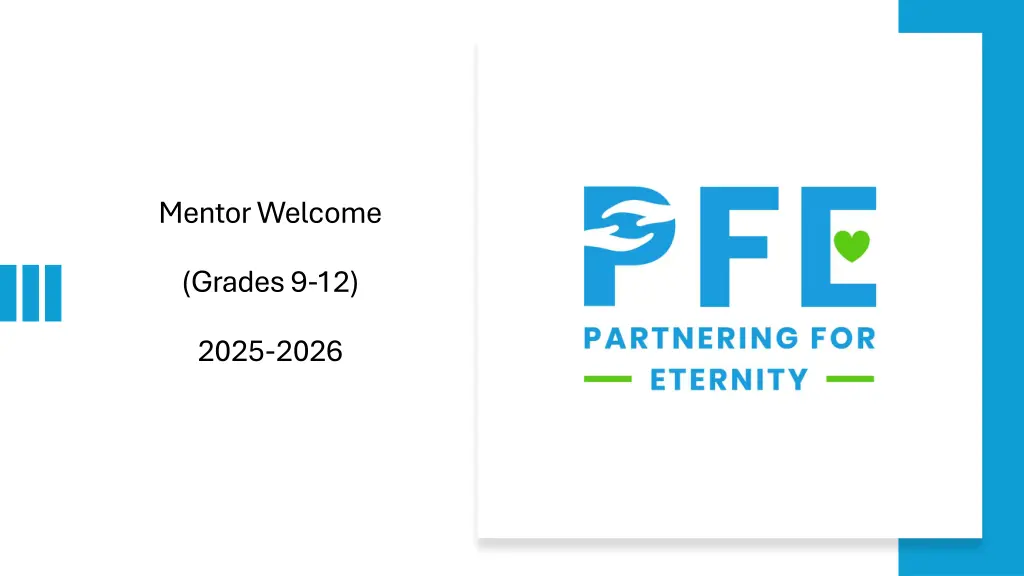 mentor welcome