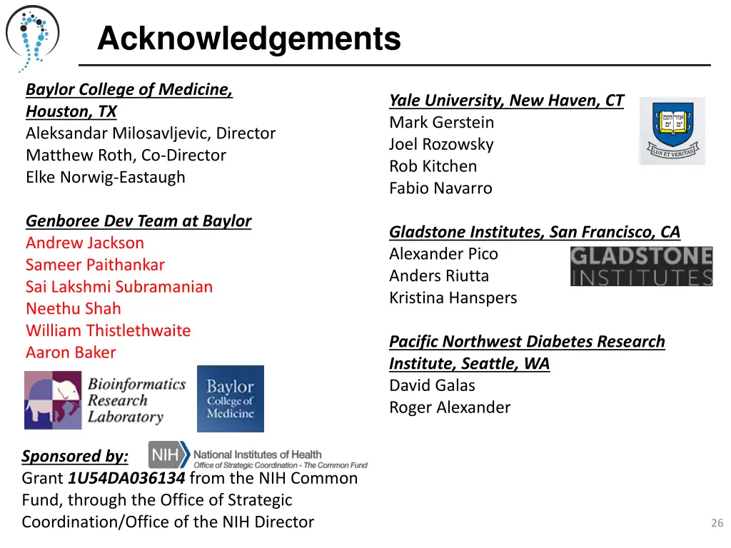 acknowledgements