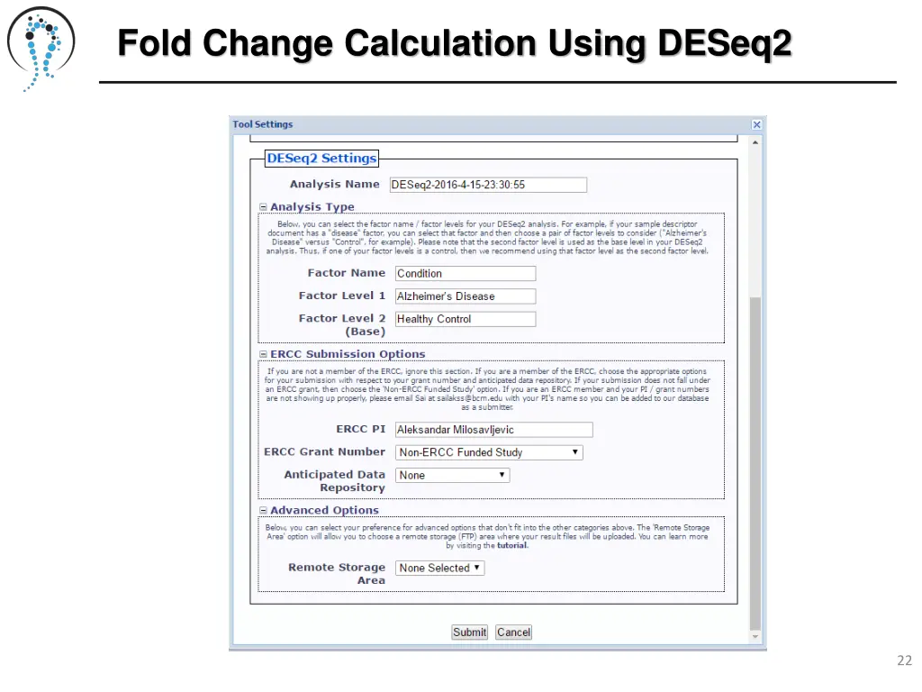 fold change calculation using deseq2 6