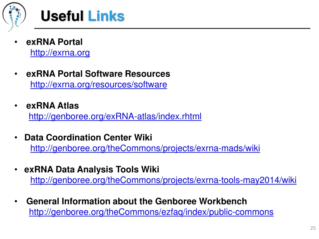 useful links