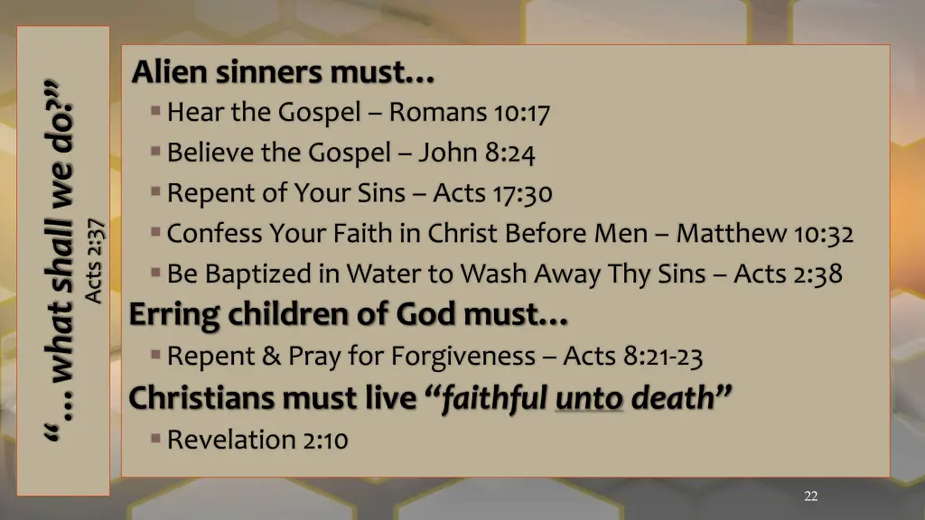 alien sinners must hear the gospel romans