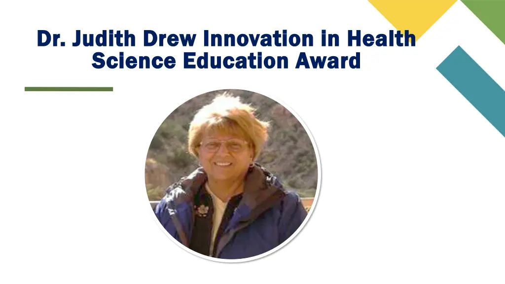 dr judith drew innovation in health dr judith