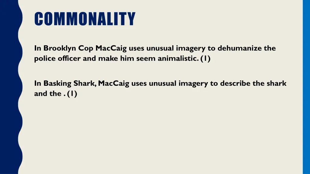 commonality 1