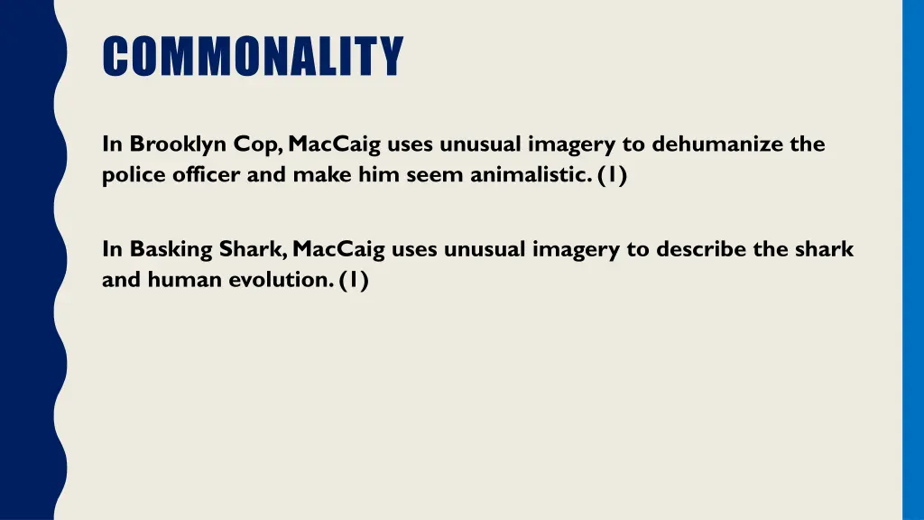 commonality 2