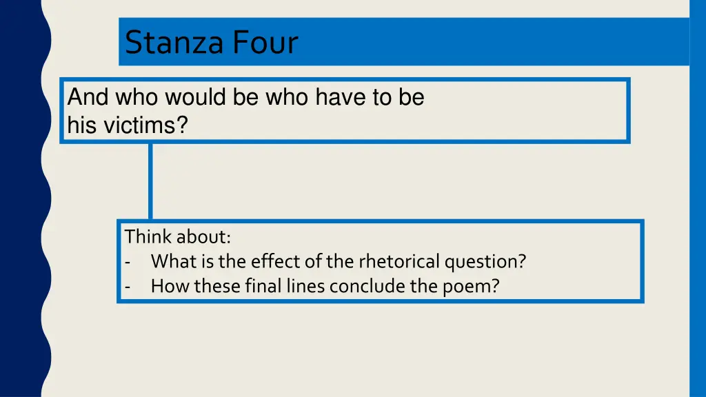 stanza four