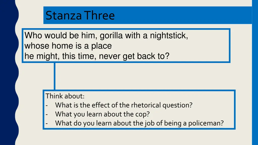 stanza three