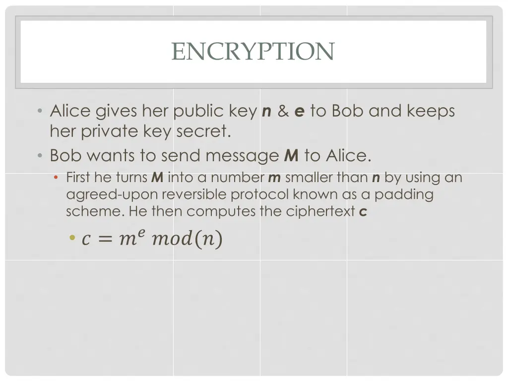 encryption