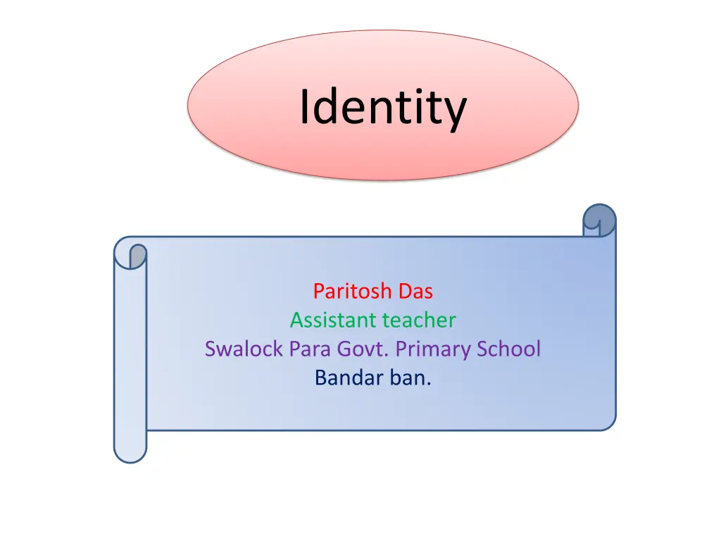 identity