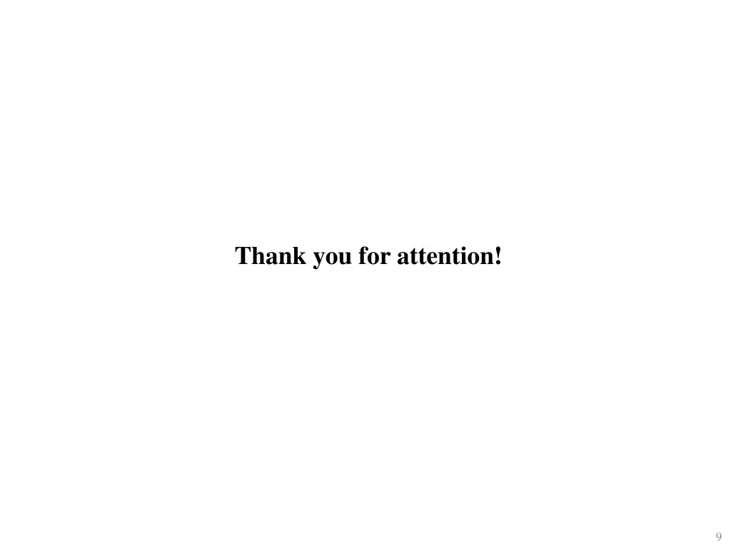 thank you for attention