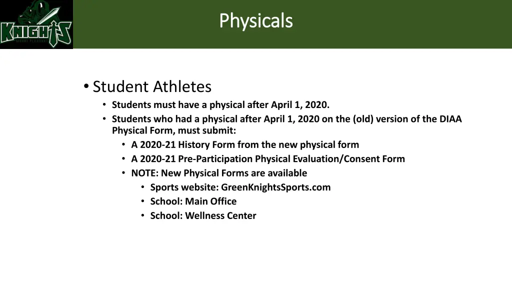 physicals physicals