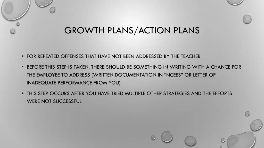 growth plans action plans