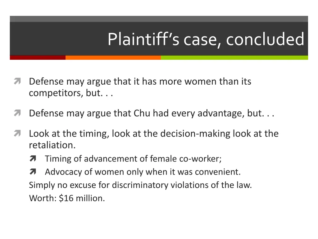 plaintiff s case concluded