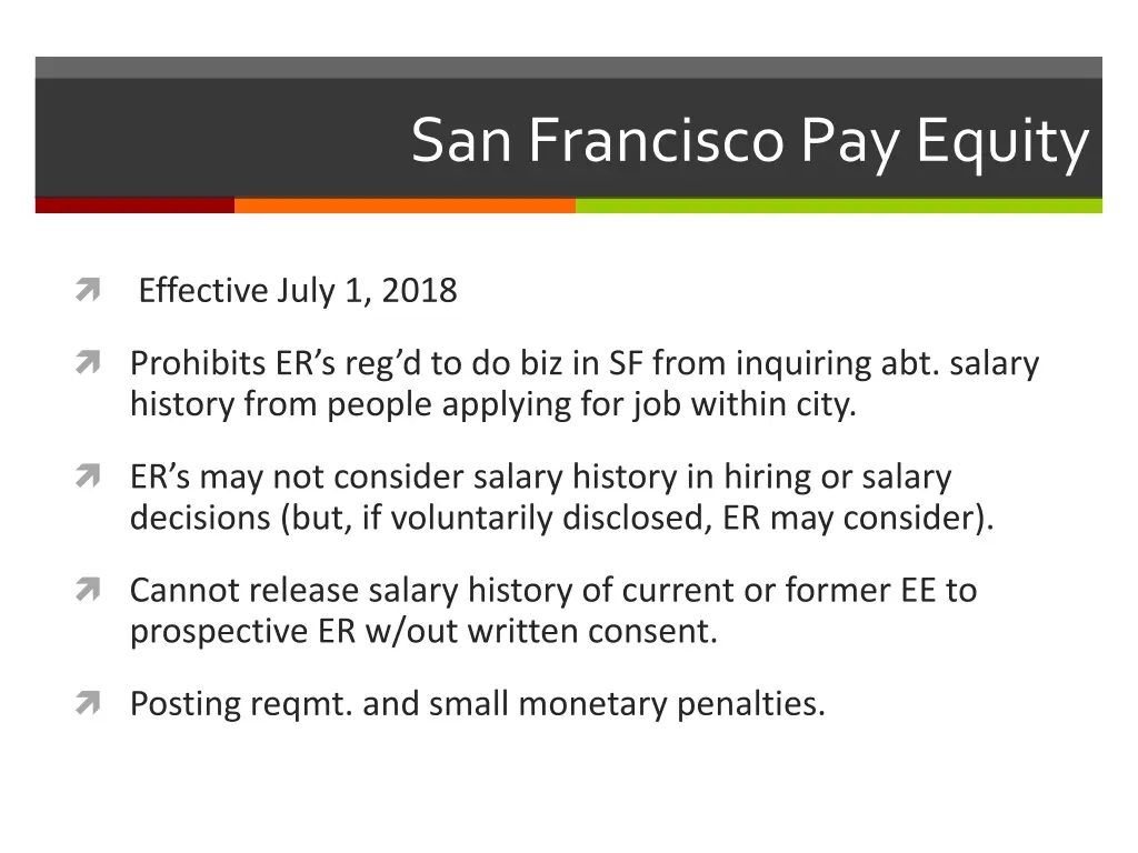 san francisco pay equity