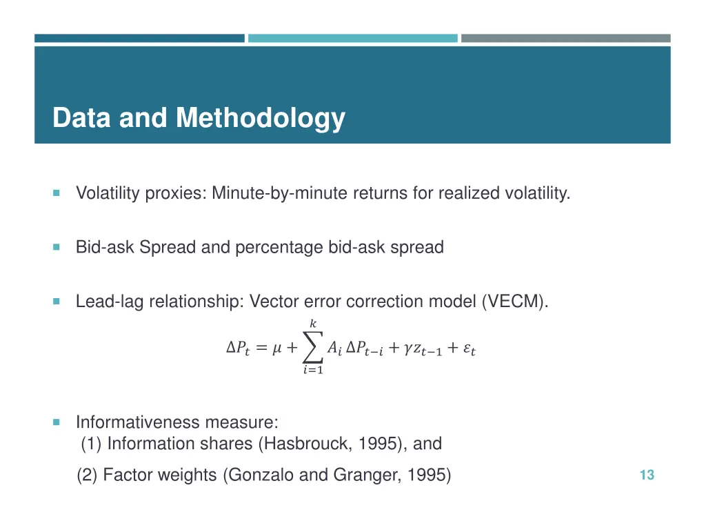 data and methodology 1