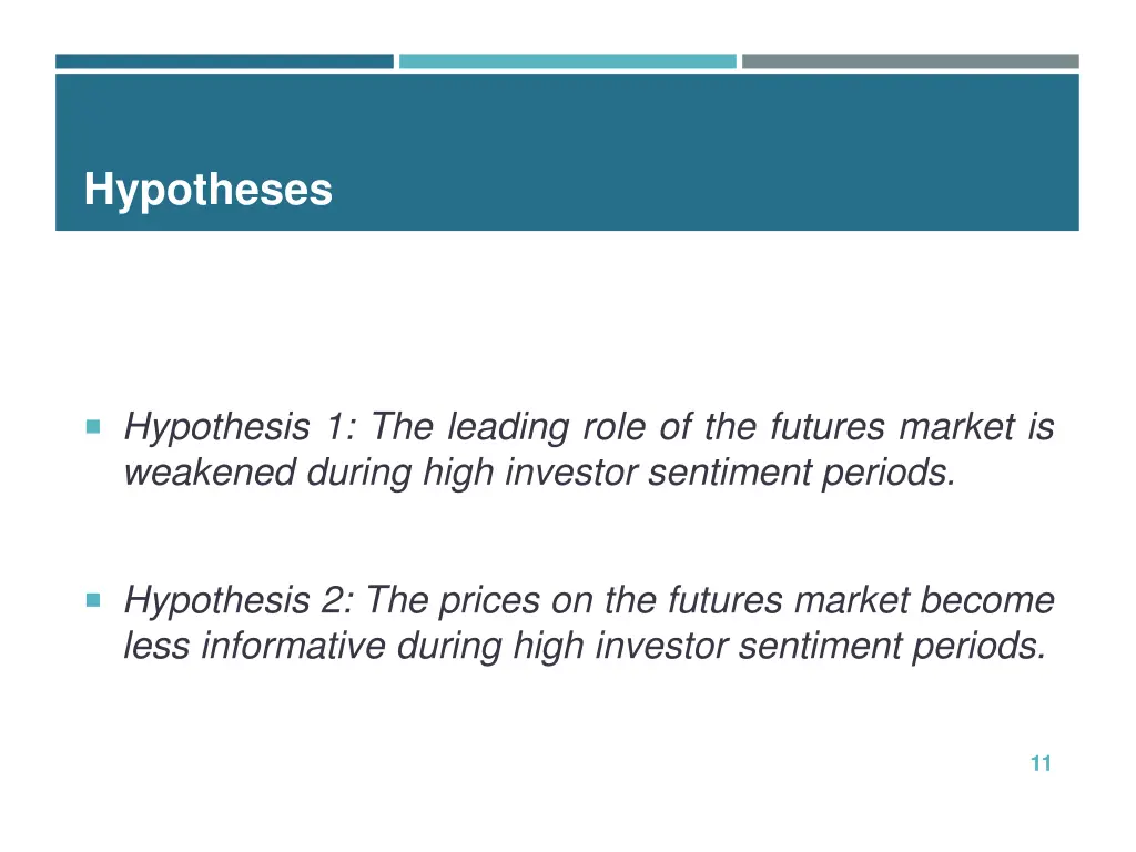 hypotheses