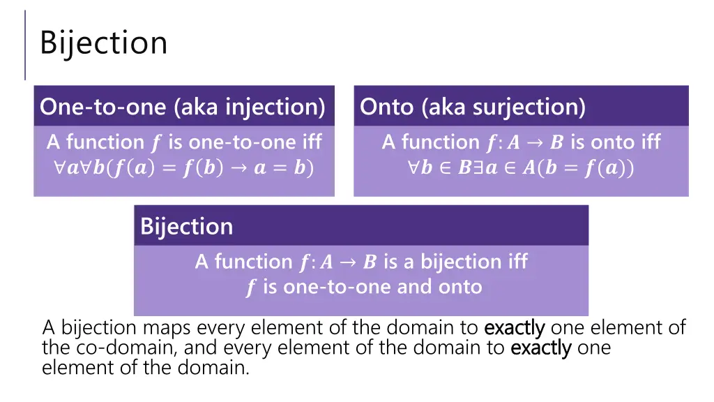 bijection 2
