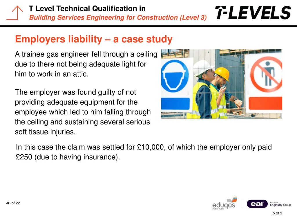 t level technical qualification in building 4