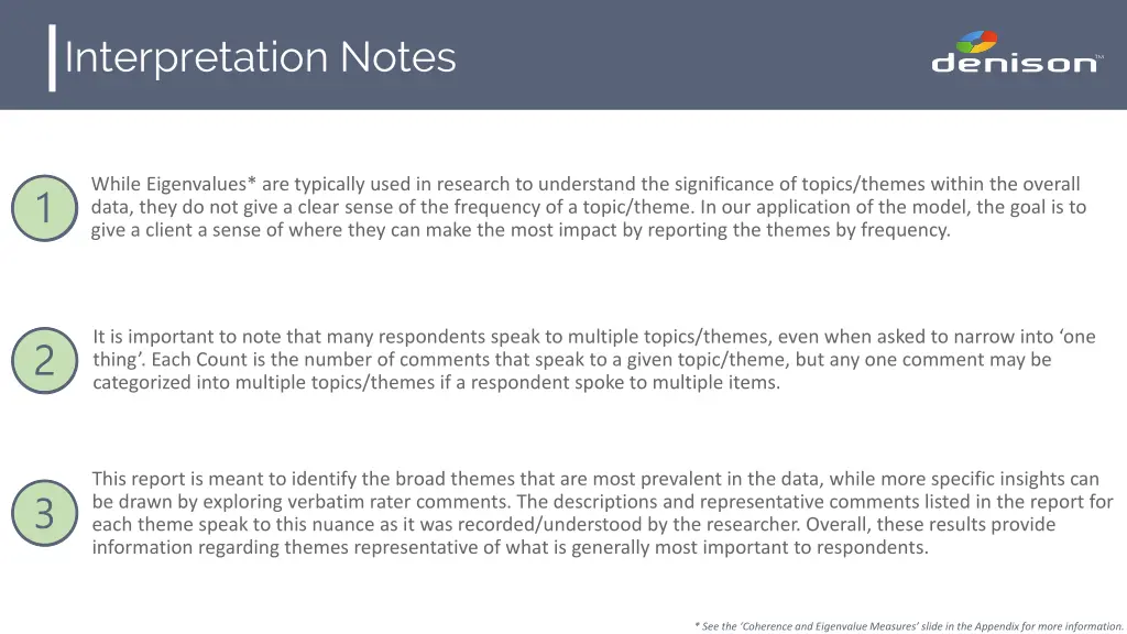 interpretation notes