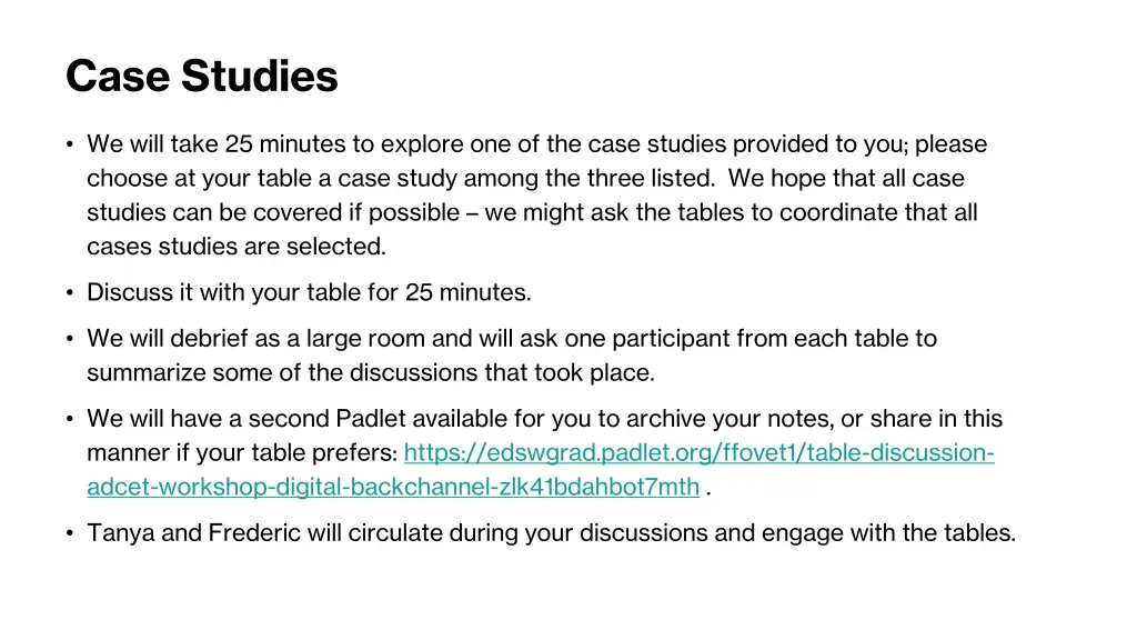 case studies